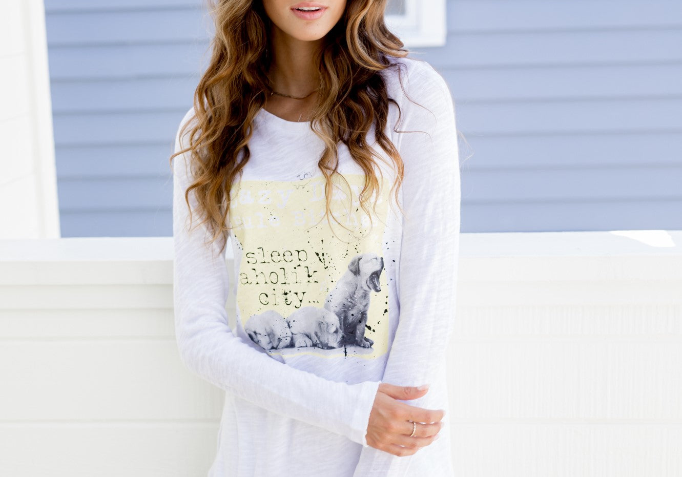 Lazy Days Rule Long Sleeve - Sleepaholik