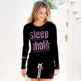 Painted Long Sleeve - Sleepaholik