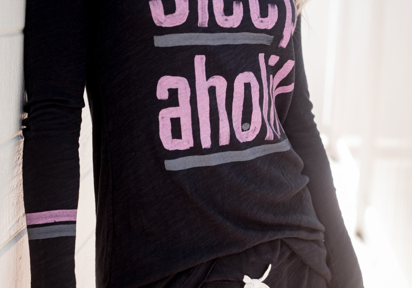 Painted Long Sleeve - Sleepaholik