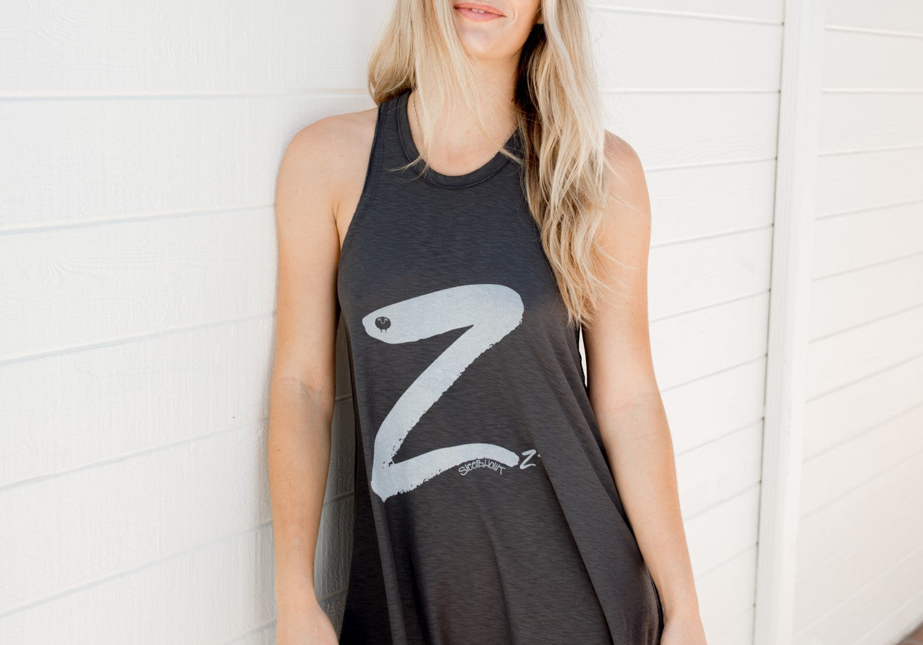 Z Tank Dress - Sleepaholik