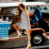 Dressy Stripes Tank Dress - Sleepaholik