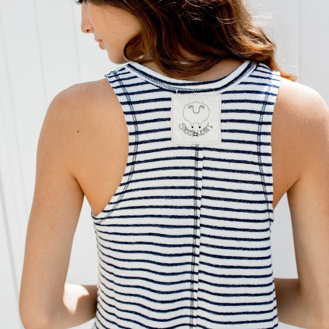 Dressy Stripes Tank Dress - Sleepaholik