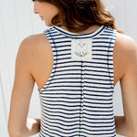 Dressy Stripes Tank Dress - Sleepaholik