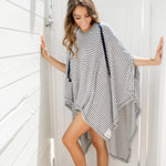 Ponchesca Stripe Poncho - Sleepaholik