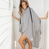 Ponchesca Stripe Poncho - Sleepaholik