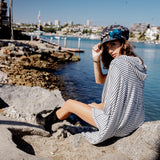 Ponchesca Stripe Poncho - Sleepaholik