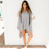 Ponchesca Stripe Poncho - Sleepaholik